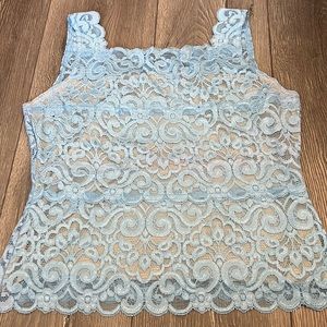 Karen Kane lace tank